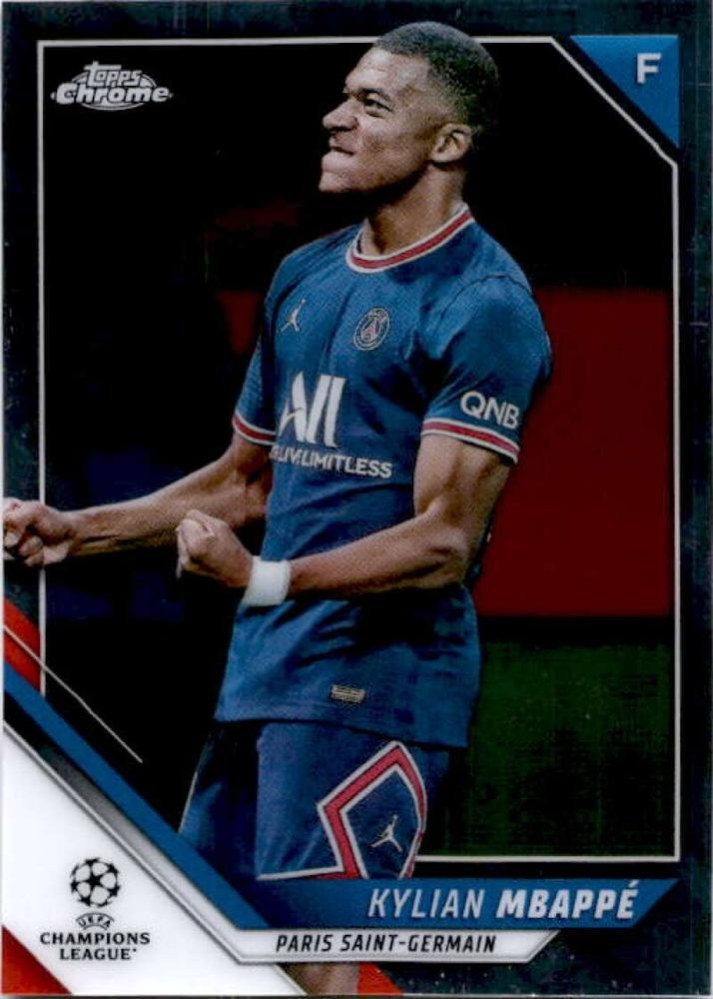 Kylian Mbappé 2021 Topps Chrome UCC 1
