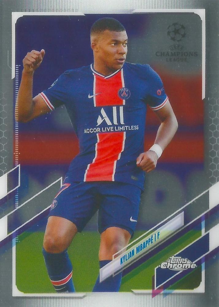 Kylian Mbappé 2020 Topps Chrome UCC 95