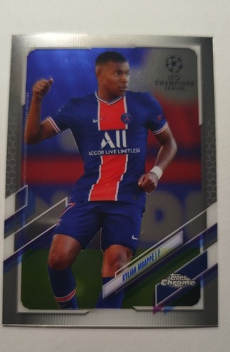 Kylian Mbappé 2020 Topps Chrome UCL