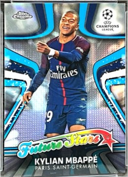 Kylian Mbappe 2017 Topps Chrome UEFA