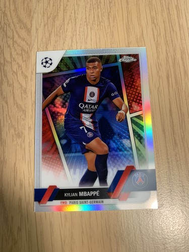 Kylian Mbappé 2022 Topps Chrome UEFA