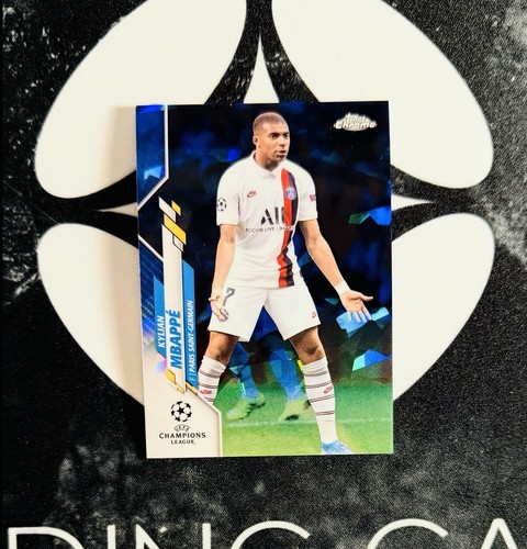 Kylian Mbappé 2019 Topps Chrome UEFA Champions League Sapphire