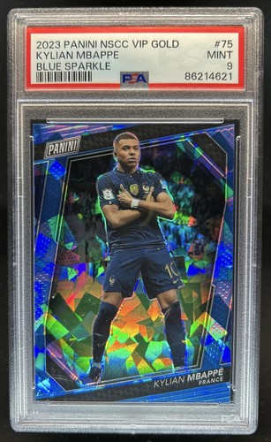 Kylian Mbappé 2023 Panini Convention Nazionale Blue Sparkle /149