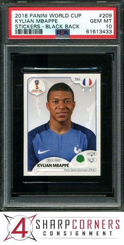 Kylian Mbappé 2018 Panini Copa Mundial #209