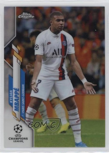 Kylian Mbappé 2019 Topps Cromo UCL Refractor