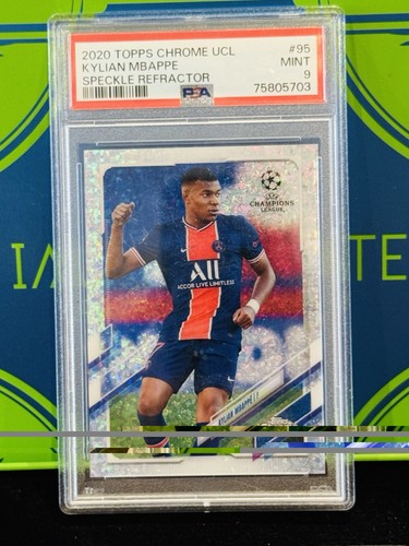 Kylian Mbappé 2020 Topps Cromo UCL Refractor
