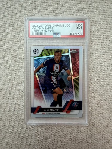 Kylian Mbappé 2023 Topps Cromo UEFA Club #100