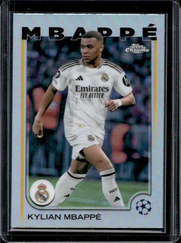 Kylian Mbappé 2024 Topps Cromo UEFA Refractor #1