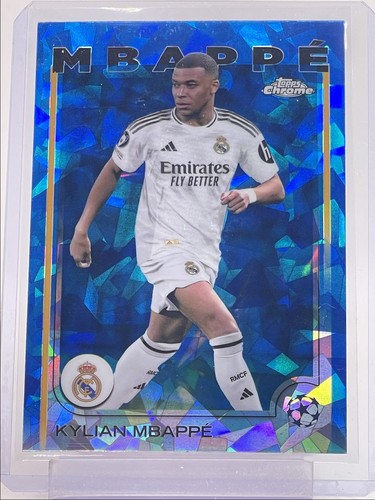 Kylian Mbappé 2024 Topps Cromo UEFA Zaffiro