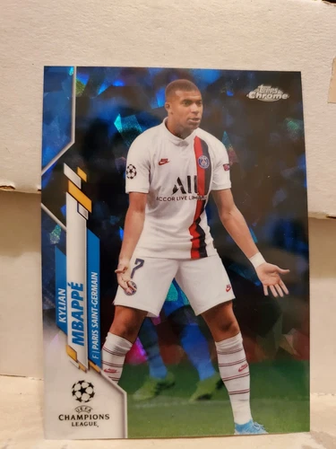 Kylian Mbappé 2020 Topps Cromo Zafiro Sapphire