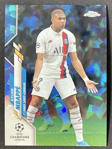 Kylian Mbappé 2019 Topps Cromo Zafiro Sapphire
