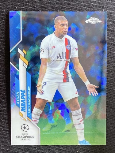 Kylian Mbappé 2019 Topps Cromo Zafiro UCL Sapphire