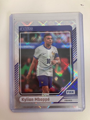Kylian Mbappé 2024 Panini Donruss Silver Laser