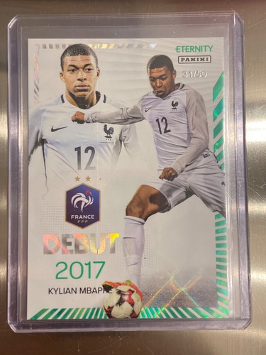 Kylian Mbappé 2025 Panini Eternity Green /50