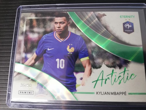 Kylian Mbappé 2025 Panini Eternity Green Artistic /50