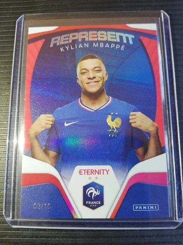 Kylian Mbappé 2025 Panini Eternity Red /10