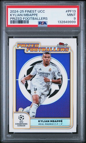 Kylian Mbappé 2024 Topps Finest