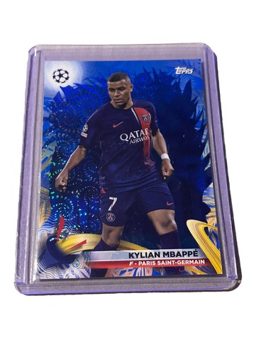 Kylian Mbappé 2023 Topps Finest Parallelo /99