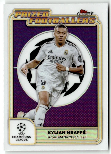 Kylian Mbappé 2025 Topps Finest PF-13