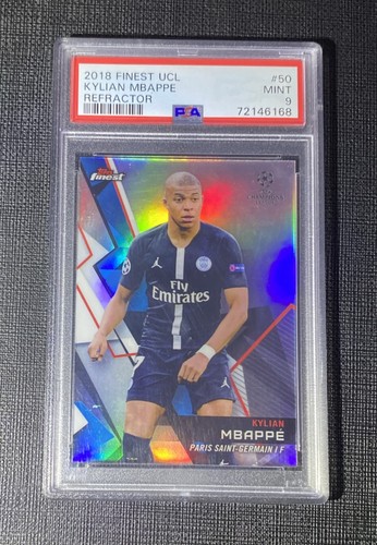 Kylian Mbappé 2018 Topps Finest Refractor