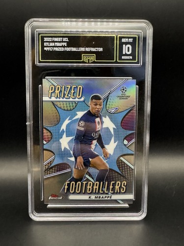 Kylian Mbappé 2023 Topps Finest Refractor #PF17