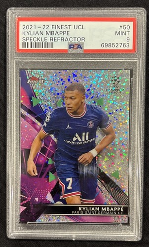 Kylian Mbappé 2021 Topps Finest Speckle Refractor /175