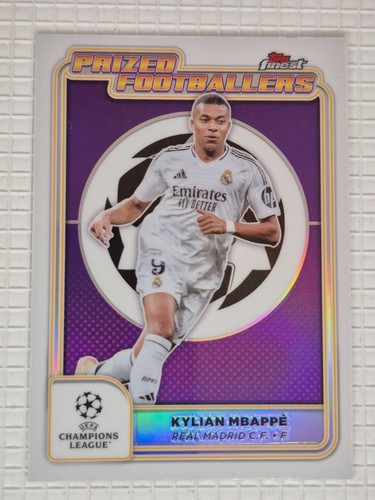 Kylian Mbappé 2024 Topps Finest UCL 13