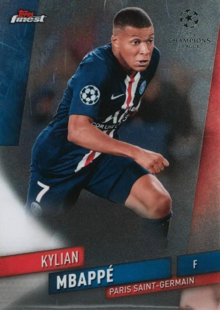 Kylian Mbappé 2019 Topps Finest UEFA 89