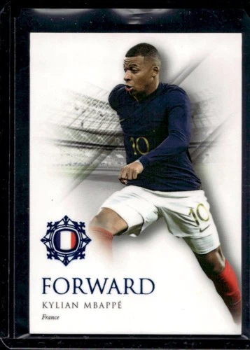 Kylian Mbappé 2022 Futera Fútbol Mundial 2022-23 Futera Único Sapphire /20