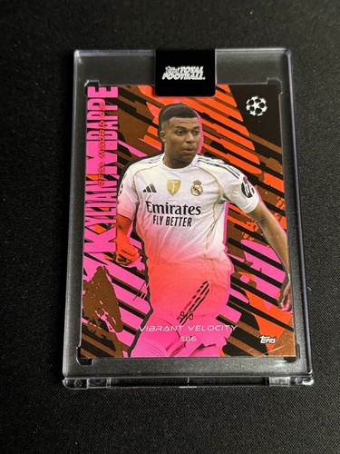 Kylian Mbappé 2025 Topps Fútbol Total Rojo Vibrante /5