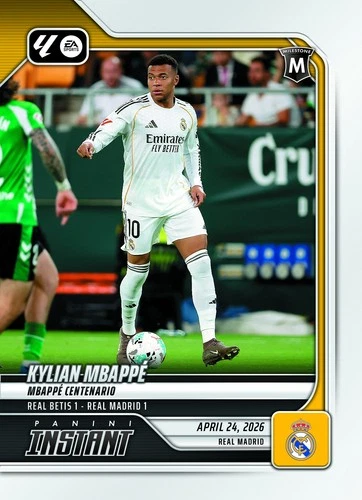 Kylian Mbappé 2026 Panini Instantáneo La Liga