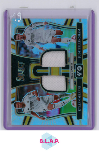 Kylian Mbappé & Jude Bellingham 2025 Panini Prizm Select