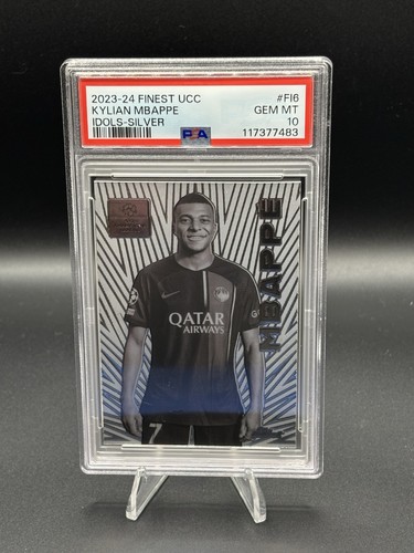 Kylian Mbappé 2023 Topps Mejores Competiciones de Clubes de la UEFA Silver
