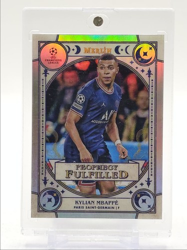 Kylian Mbappé 2021 Topps Merlin Chrome