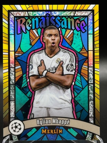 Kylian Mbappé 2024 Topps Merlin Chrome