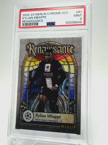 Kylian Mbappé 2022 Topps Merlin Chrome