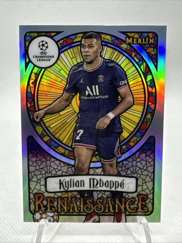 Kylian Mbappé 2021 Topps Merlin Chrome