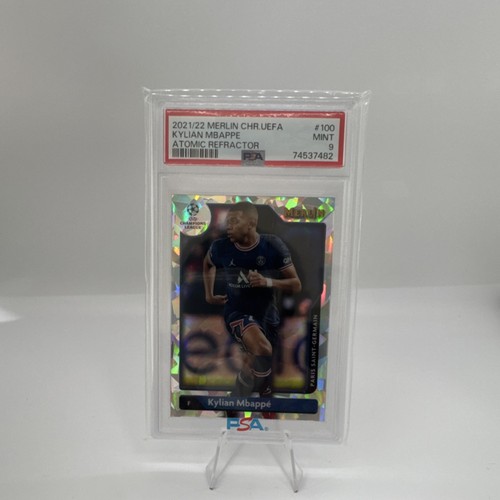 Kylian Mbappé 2021 Topps Merlin Chrome Atomic Refractor /250
