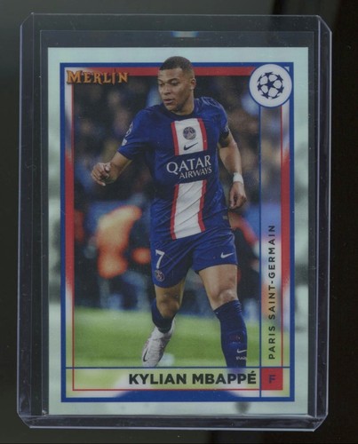 Kylian Mbappé 2022 Topps Merlin Chrome Refractor