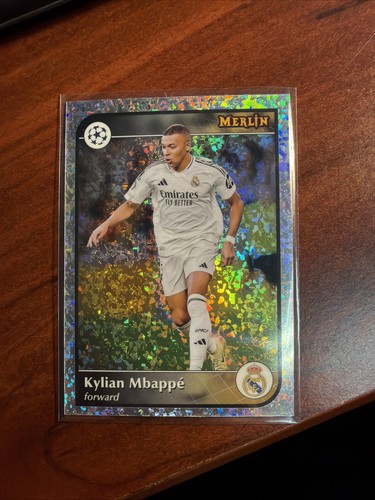 Kylian Mbappé 2024 Panini Merlin Chrome Refractor #9