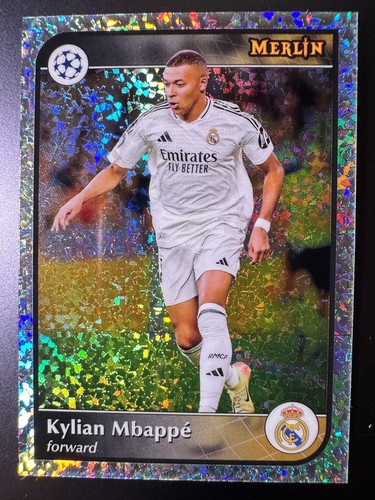 Kylian Mbappé 2024 Topps Merlin Chrome Sparkle