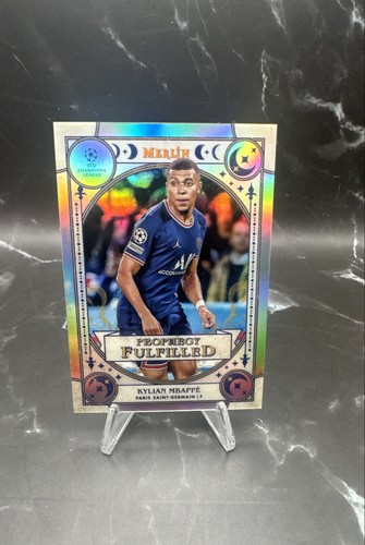Kylian Mbappé 2021 Topps Merlin Collection Chrome UCL