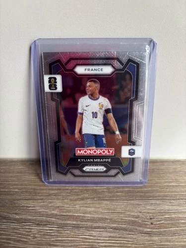 Kylian Mbappé 2026 Panini Monopoly Prizm Coupe du Monde FIFA 2026