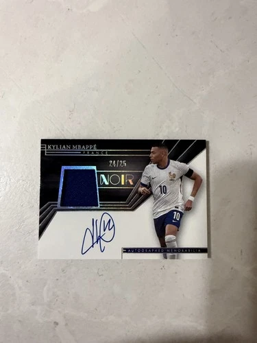 Kylian Mbappé 2024 Panini Noir /25