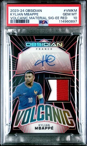 Kylian Mbappé 2023 Panini Obsidian /15