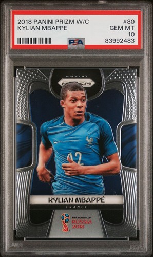 Kylian Mbappé 2018 Panini Prizm
