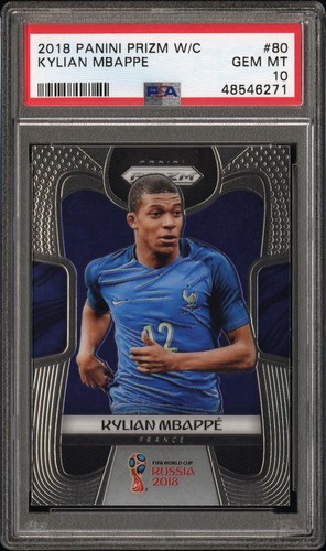 Kylian Mbappé 2018 Panini Prizm #80