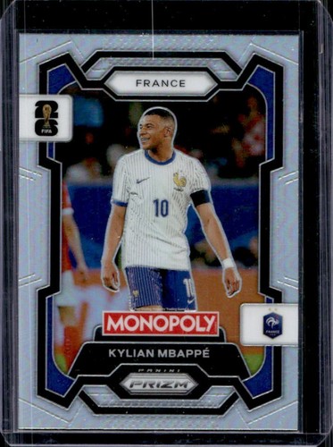 Kylian Mbappé 2026 Panini Prizm Argento #7