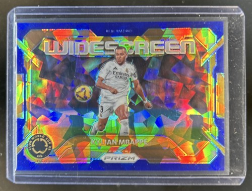 Kylian Mbappé 2025 Panini Prizm Blue Ice /99