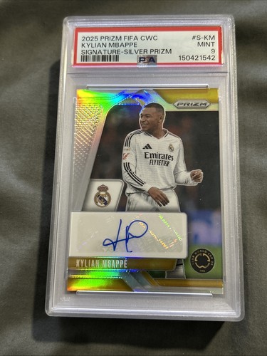 Kylian Mbappé 2025 Panini Prizm Copa Mundial de Clubes de la FIFA Silver /99